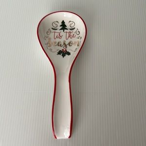 Porcelain Resting Spoon Size 10”